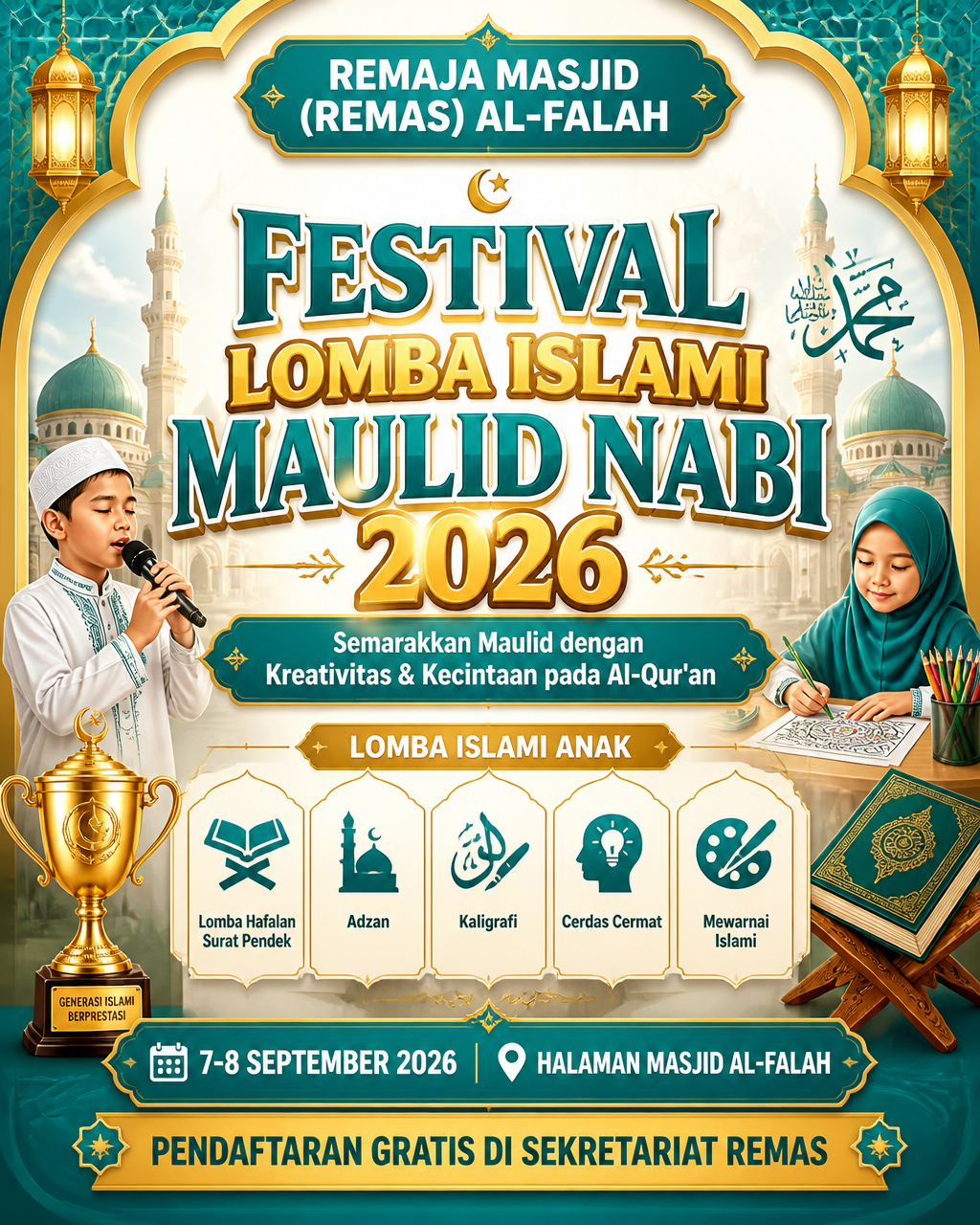 Poster Maulid Nabi