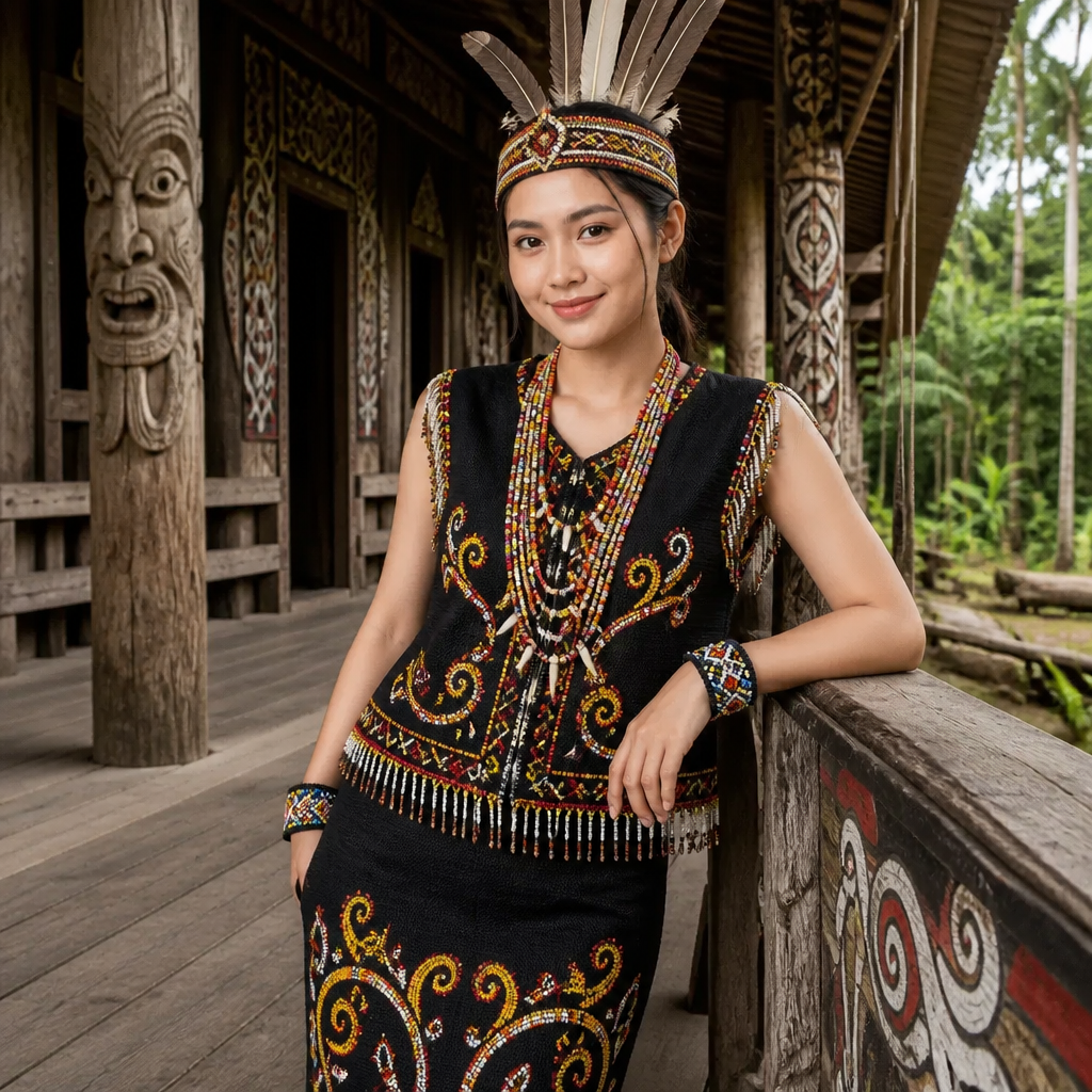 Foto Busana Adat Nusantara & Mancanegara