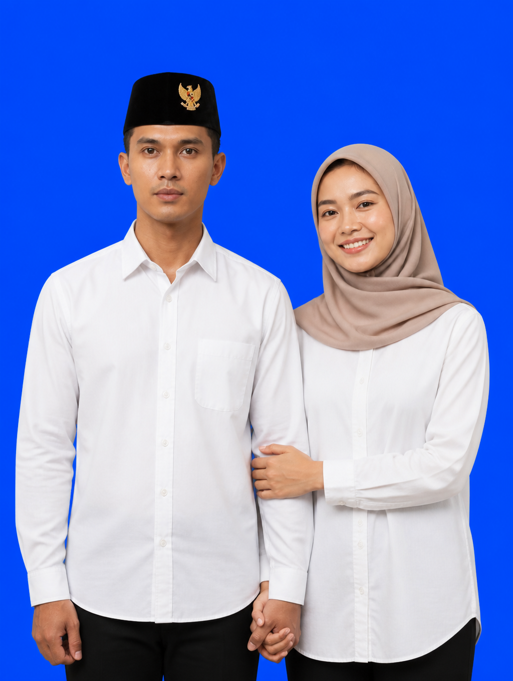 Foto Grid KUA Latar Biru