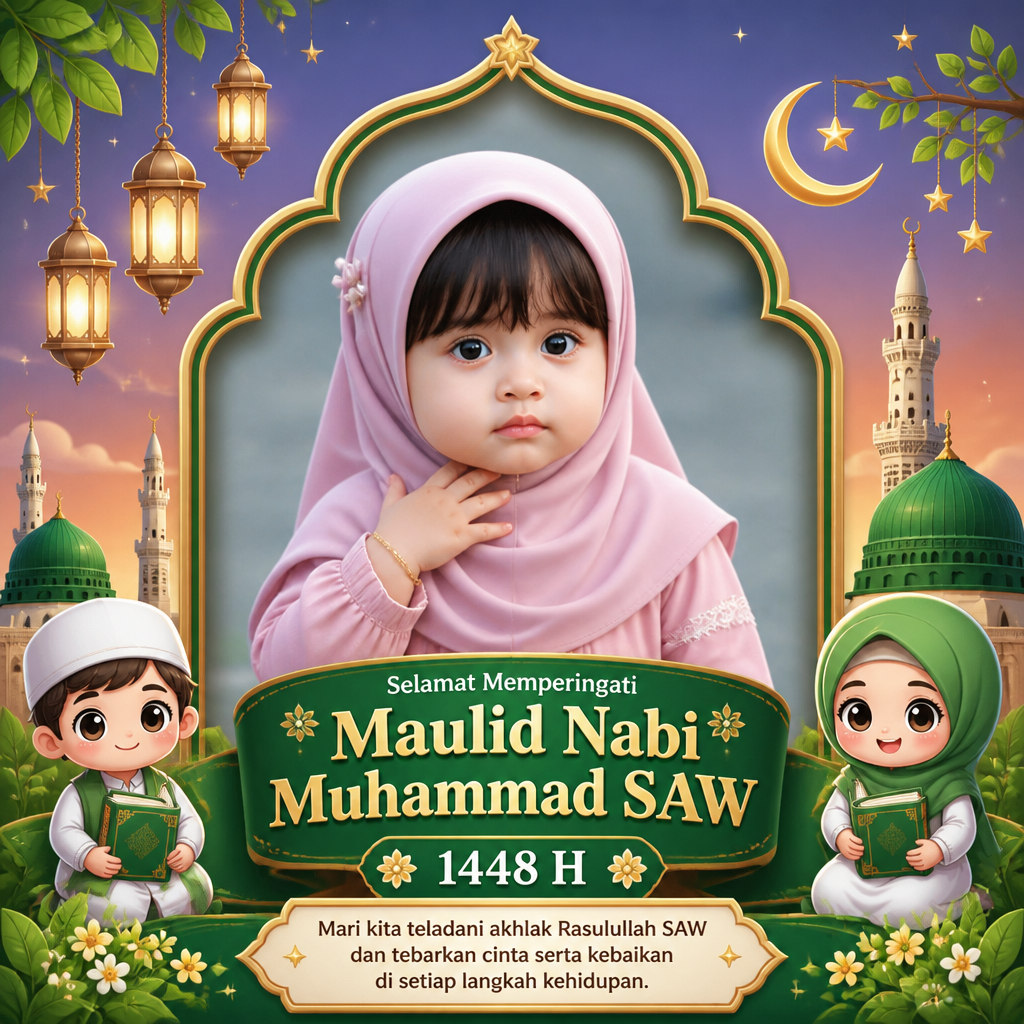 Twibbon Maulid Nabi