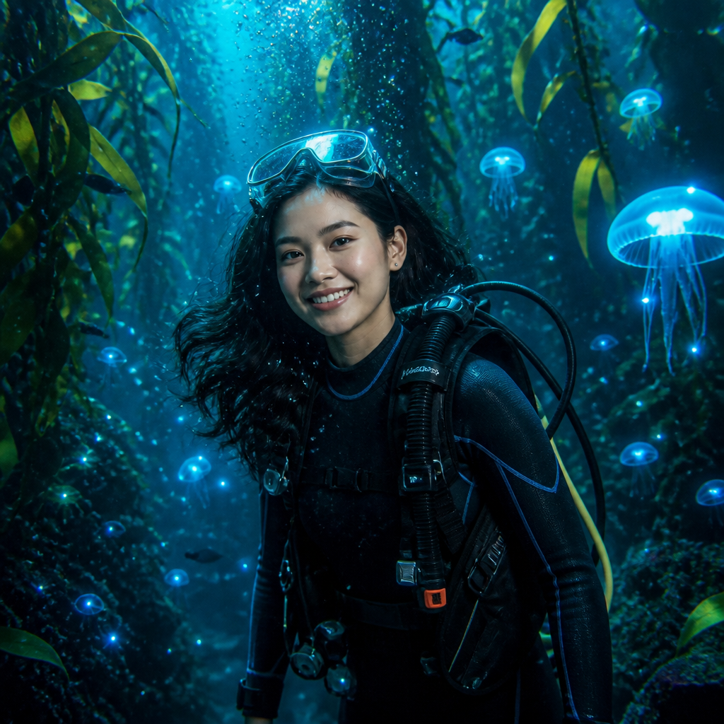 Foto POV Underwater